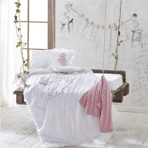 happy animals baby duvet set