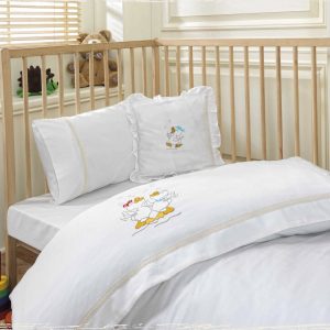 happy duck baby duvet set