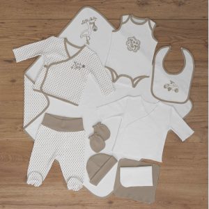 it is a boy baby newborn set